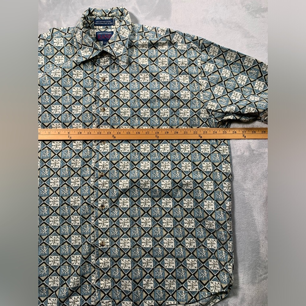 Christopher rand Geometric Patterned Shirt - Picture 5 of 10